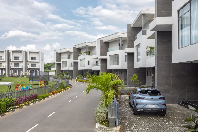 Completed estate in Abuja Nigeria