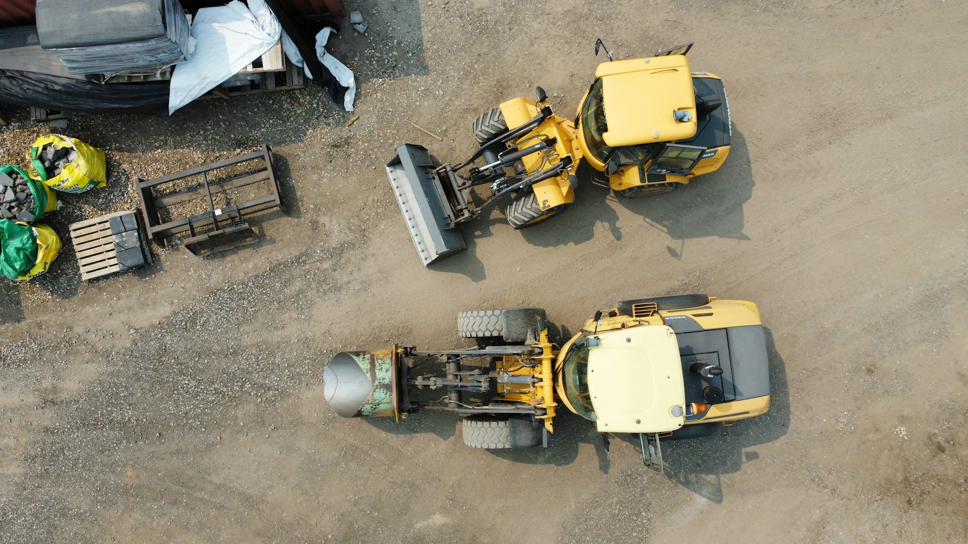 Wheel loader for construction